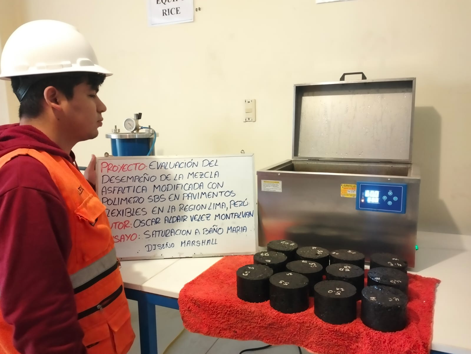 Elaboración de briquetas