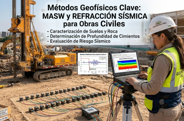 MASW y Refracción Sísmica